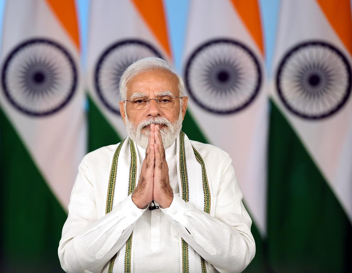 Official portrait of Prime Minister Narendra Modi